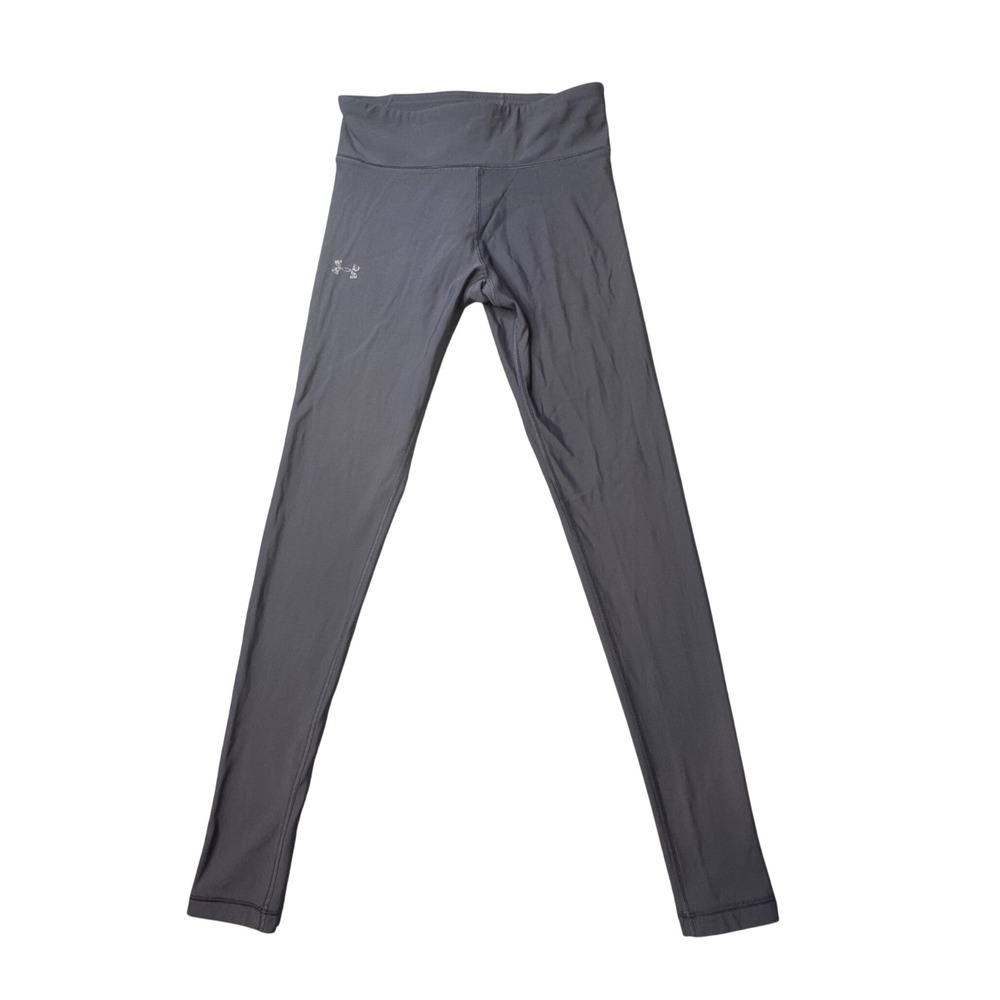 Under Armour Leggings Womens Small Gray HeatGear Athletic Compression Yoga Pants